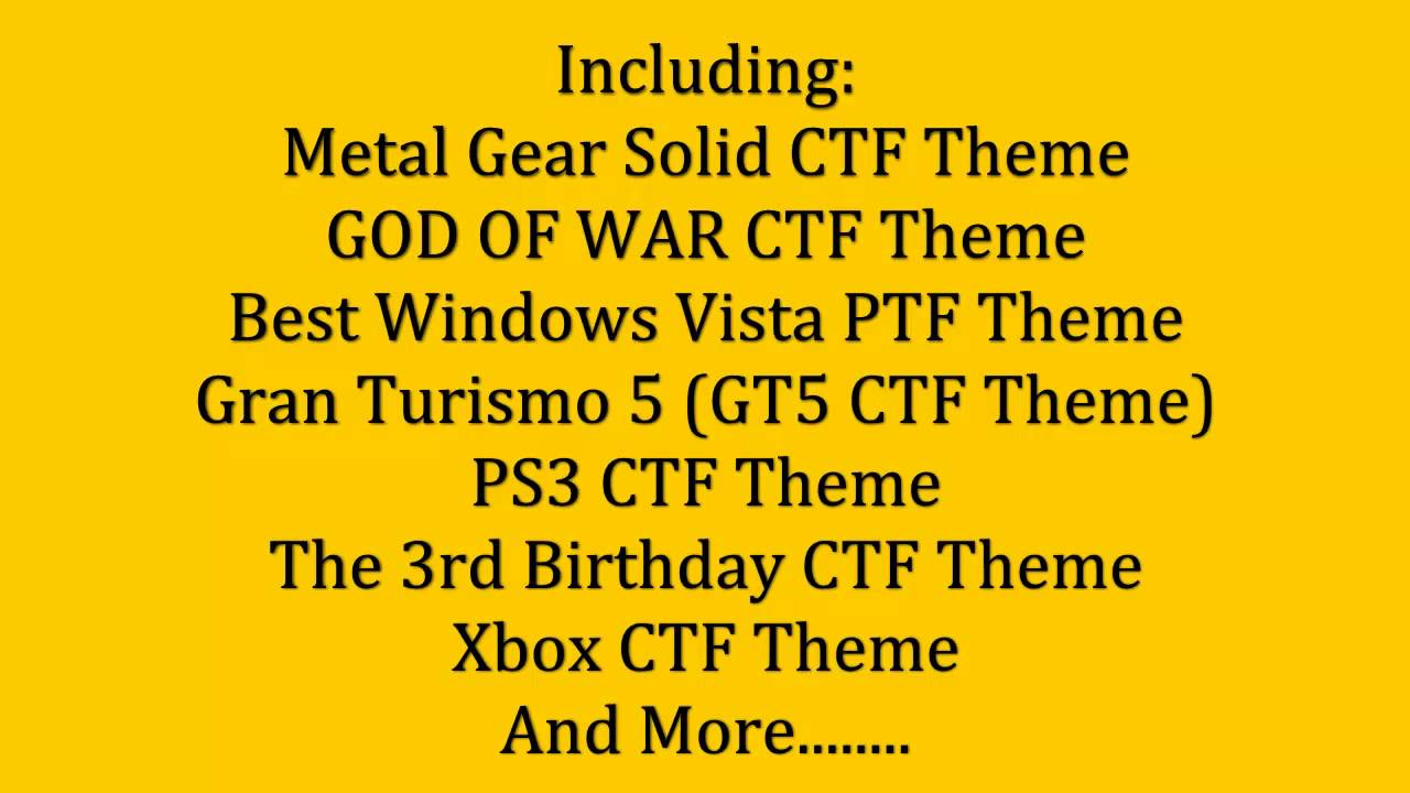 Psp ctf themes 6.60